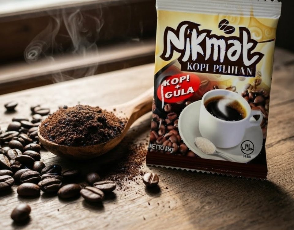 Kopi Sachet dengan Biji Kopi Asli